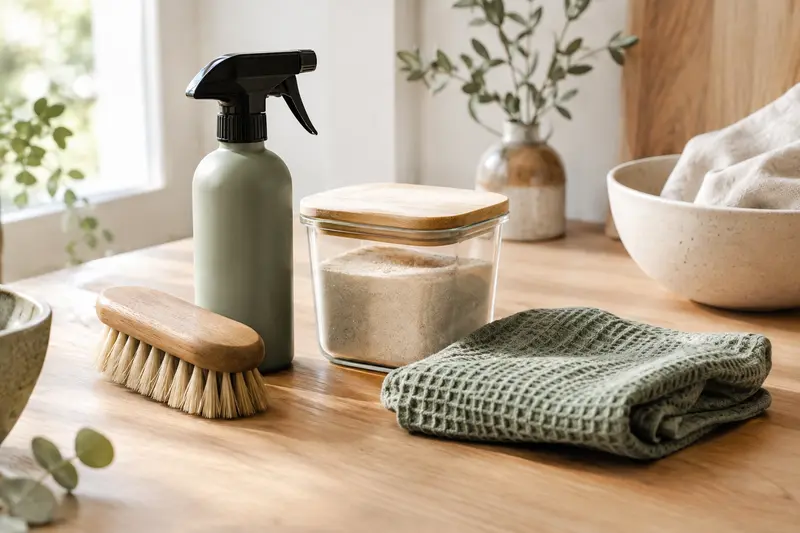 Accessoires de maison présentés pour illustrer une sélection attentive aux usages, aux matières et à l’entretien.